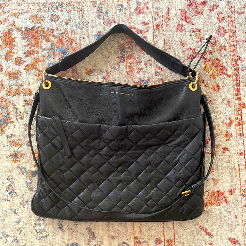 Marc by Marc Jacobs Black and Gold Purse